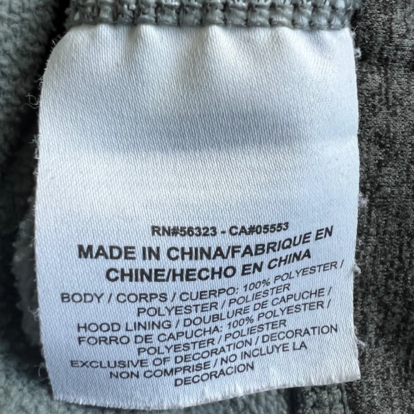 Women’s NIKE Hoodie Therma Fit Small Grey Hot Pink EUC - Picture 9 of 12